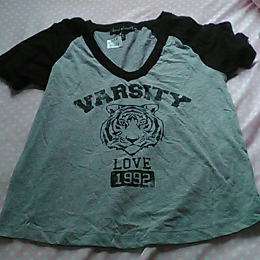 Varsity love tiger shirt